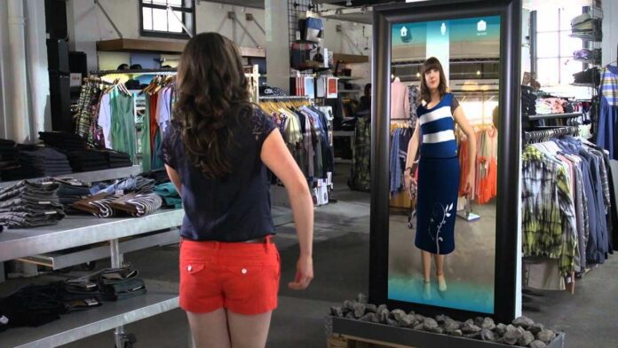 retail y compras online shopping y realidad aumentada