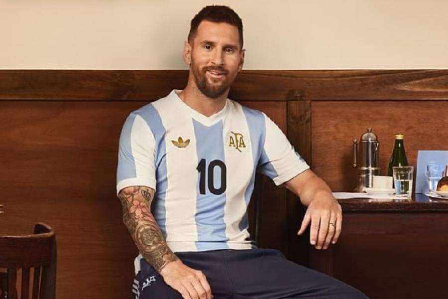 Jersey argentina, adidas lanza
