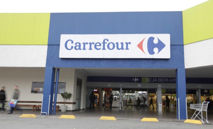 A general view of a Carrefour supermarket in Sao Paulo Carrefour