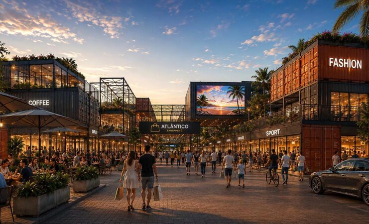 atlantico shopping render