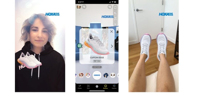 snapchat-hoka one one-retail