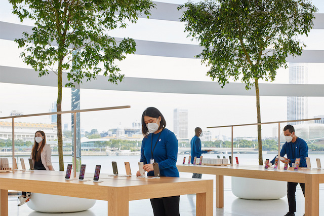 Apple Singapur retail