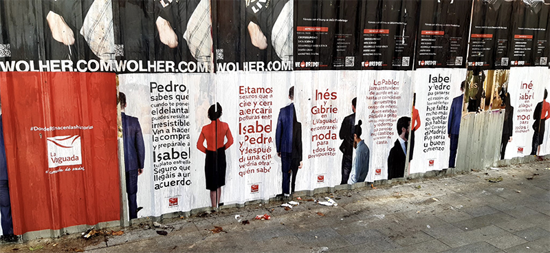 La Vaguada: toque de atención a los políticos a través de street marketing - Just Retail