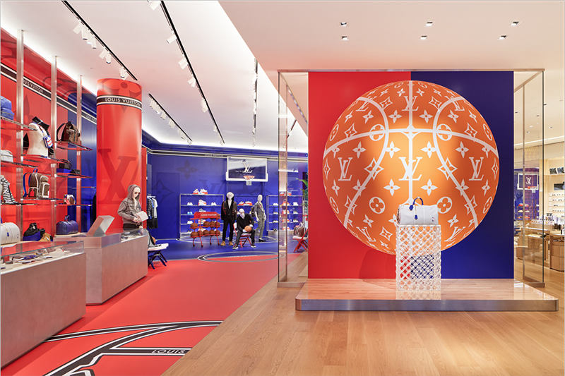 Louis Vuitton lanza una colección basada en la NBA - Just Retail