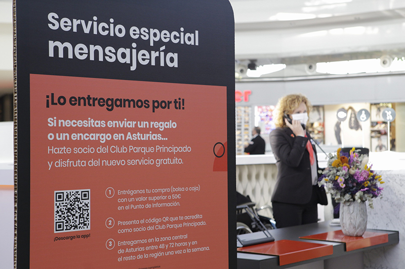Parque Principado pone en marcha un servicio de mensajería gratuita para sus clientes - Just Retail