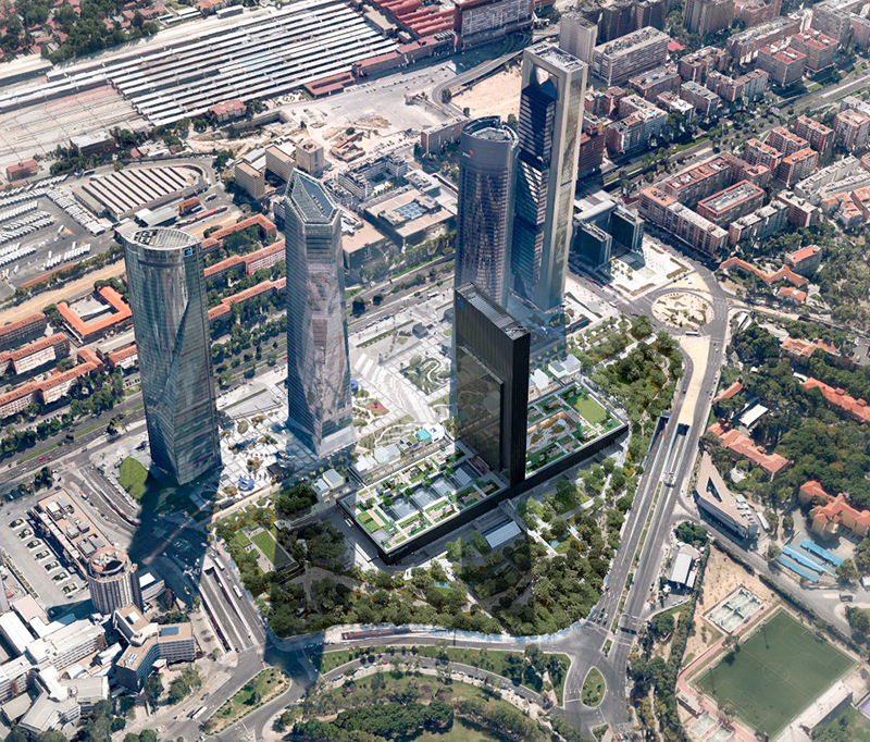 Caleido transforma la zona financiera de Madrid - Just Retail