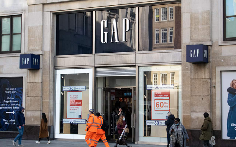 Gap cerrará en Oxford Street - Just Retail