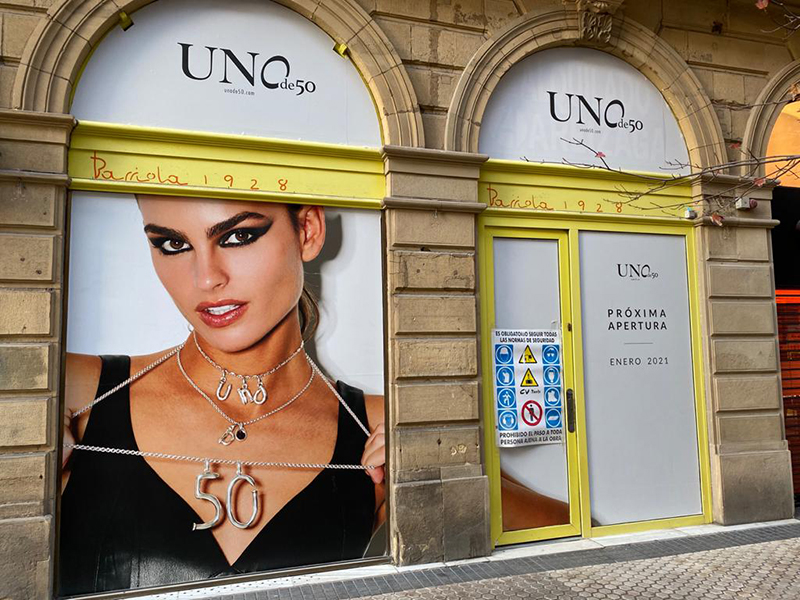 Unode50 abrirá en enero nueva tienda en San Sebastián - Just Retail