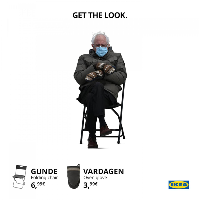 El tronchante anuncio de IKEA y Bernie Sanders - Just Retail