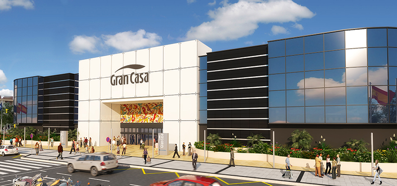 GranCasa comienza las obras de su nueva fachada - Just Retail