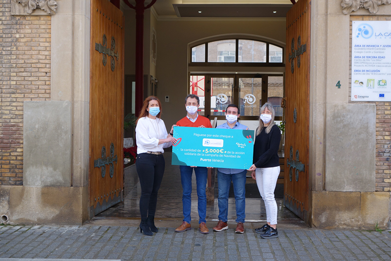 Puerto Venecia entrega 5.000 euros a Fundación La Caridad - Just Retail