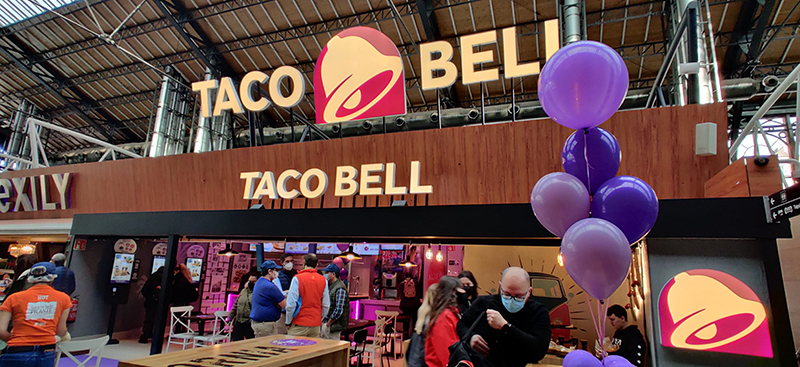 Taco Bell se suma a la oferta de restauración de Príncipe Pío - Just Retail