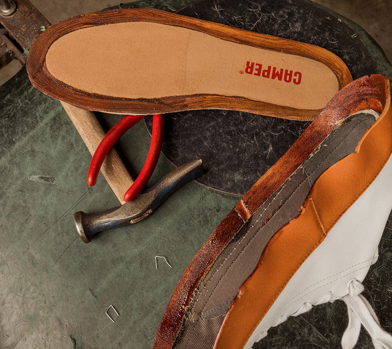 Camper lanza una colección fabricada a partir de zapatos usados y con taras - Just Retail