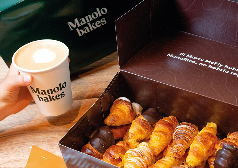 Los 'manolitos' de Manolo Bakes, a domicilio con Just Eat - Just Retail