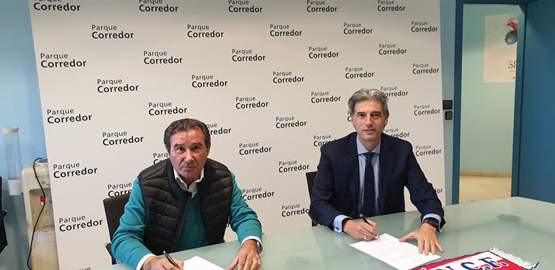 Parque Corredor firma un acuerdo de colaboración con la Agrupación Deportiva Torrejón - Just Retail