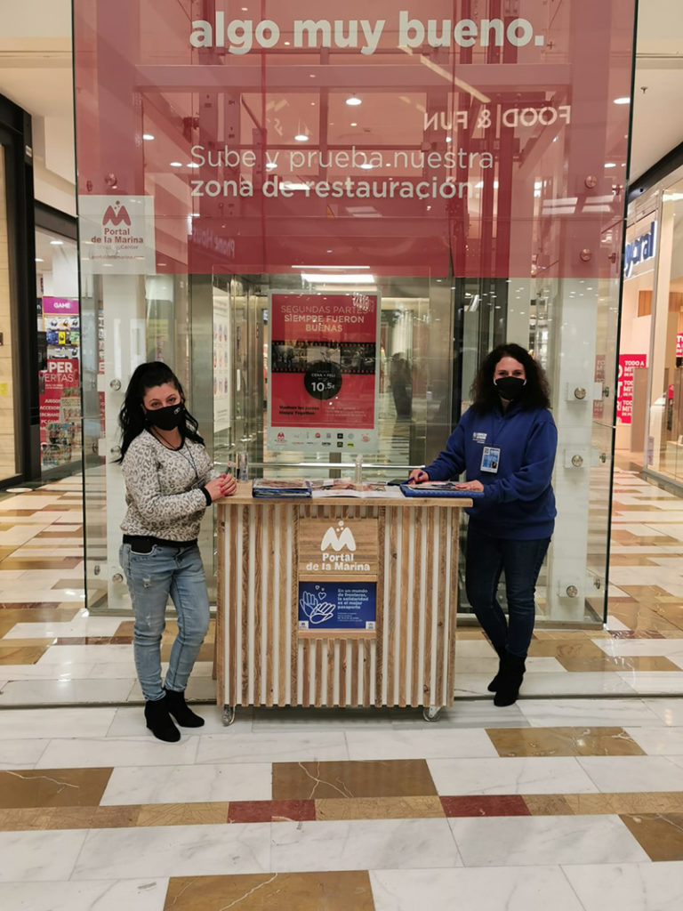 Portal de la Marina ofrece un espacio gratuito solidario a las asociaciones y las ONG - Just Retail