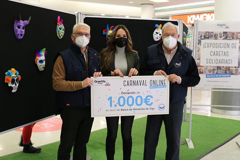 Gran Via de Vigo donación Banco de Alimentos noticias retail