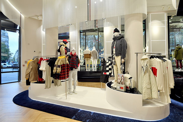 Impresionante flagship Tommy Hilfiger París