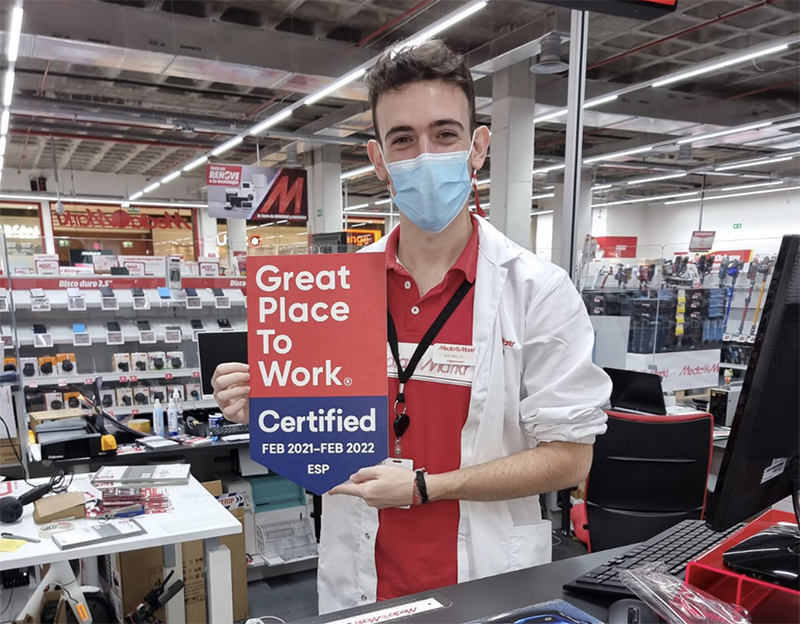 Mediamarkt Iberia certificado Great place to work noticias retail