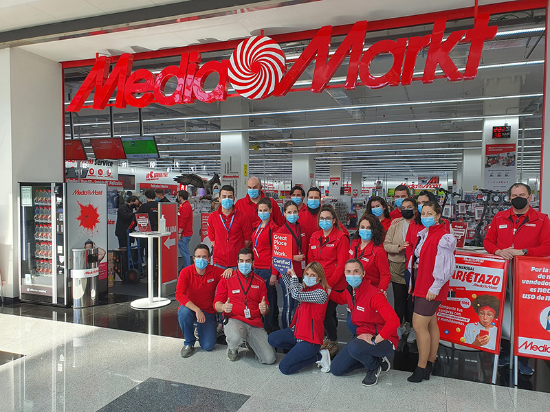 Mediamarkt Iberia certificado Great place to work noticias retail