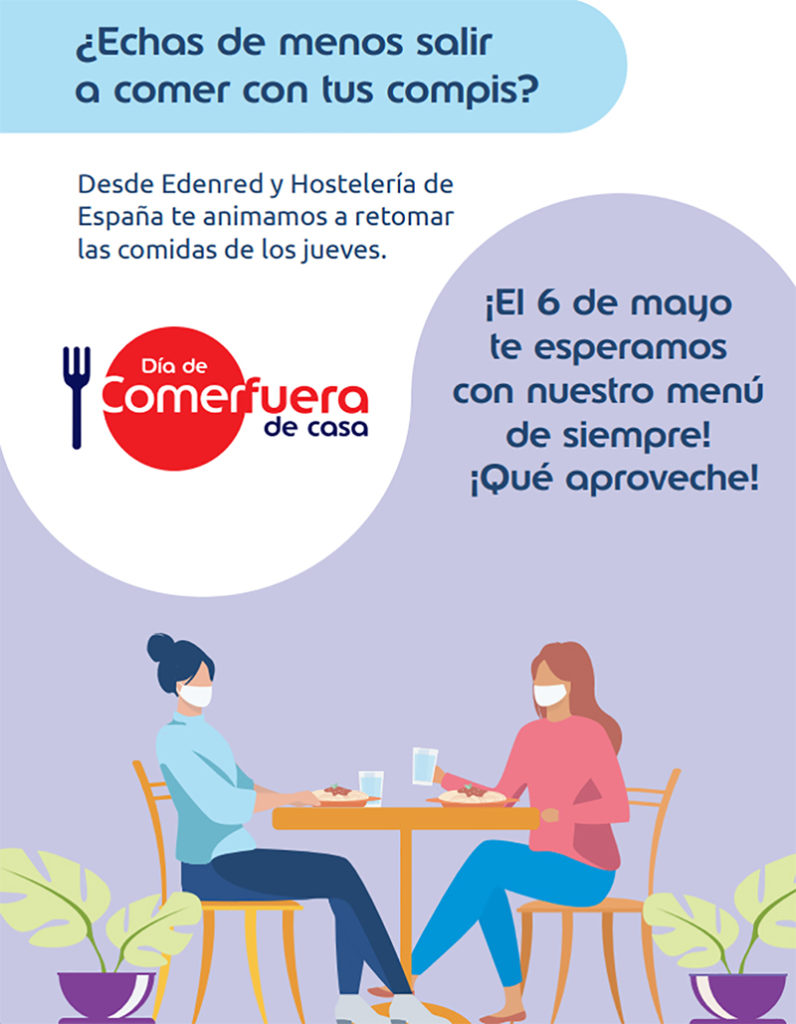 Edenred Hostelería de España celebración Día de Comer Fuera de Casa noticias retail