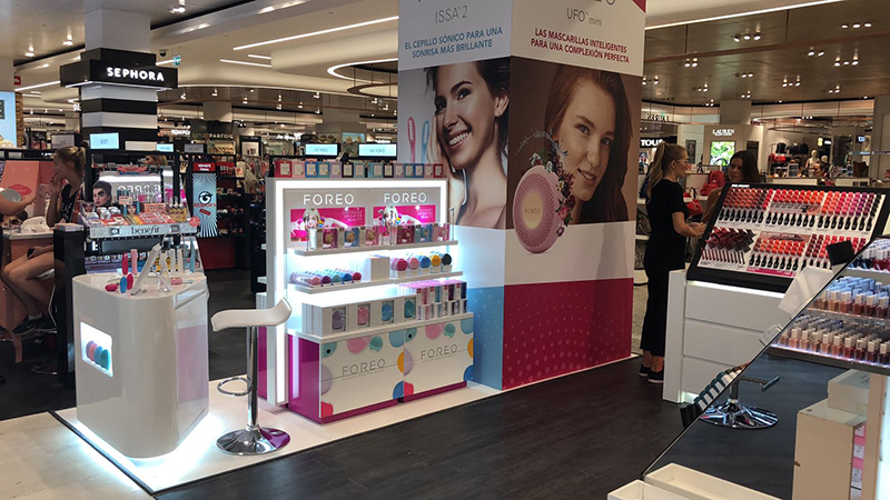 Foreo expansión tiendas físicas ECI Marbella noticias retail