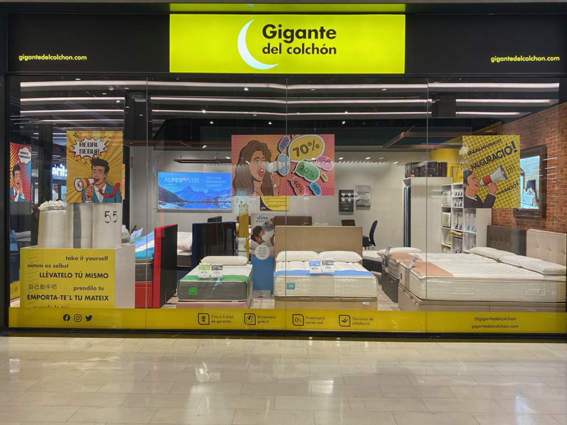 Gigante del Colchón Finestrelles apertura noticias retail