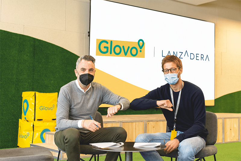 Glovo Lanzadera acuerdo empresas noticias retail