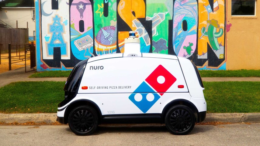 Nuro R2 robot Domino's Pizza entrega domicilio noticias retail 4