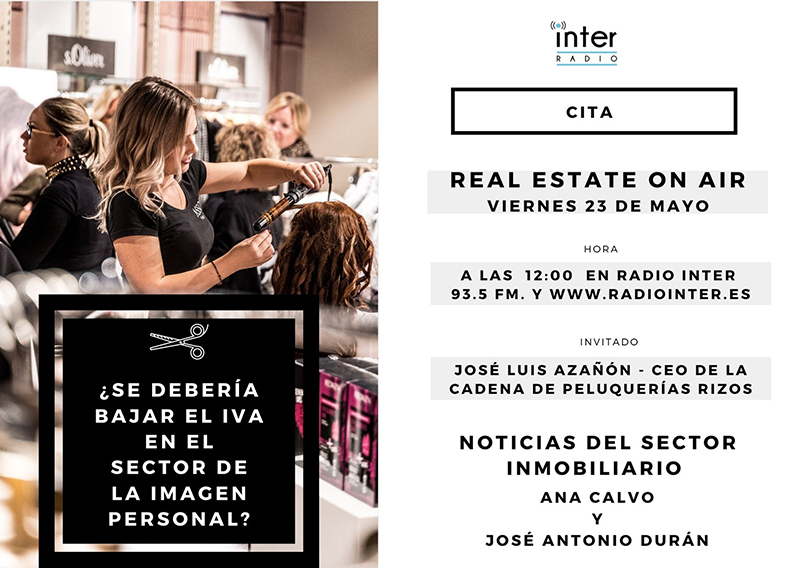 Azañón, Alianza bajada del IVA Real Estate On Air noticias retail