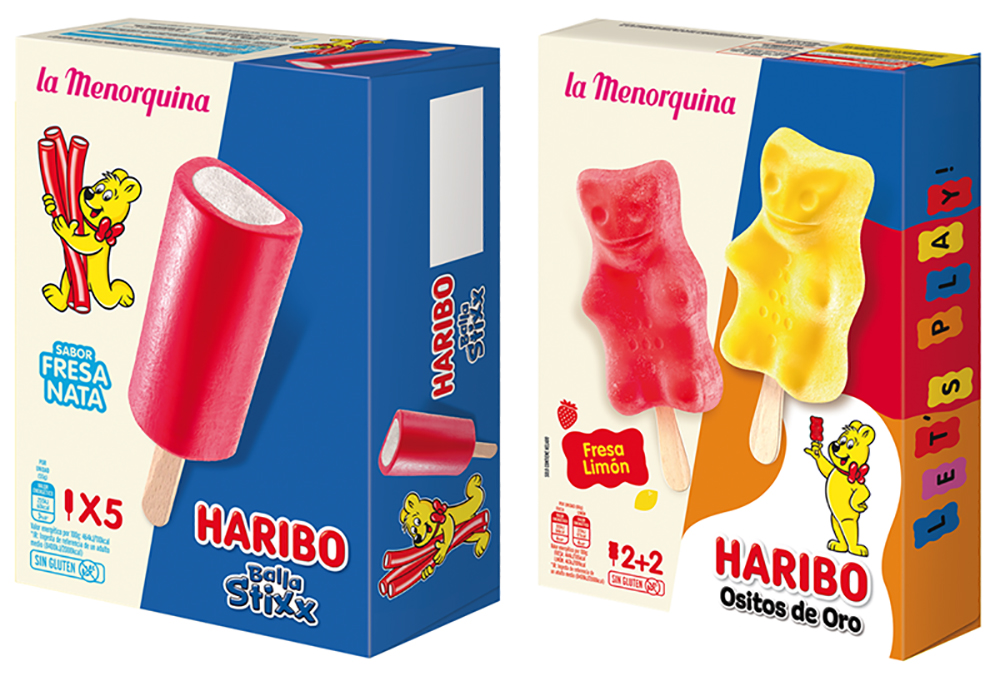 Haribo La Menorquina desarrollo distribución dos nuevos helados noticias retail