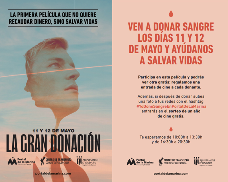 Portal de la Marina maratón donación de sangre noticias retail