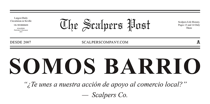 Scalpers iniciativa Somos Barrio apoyo comercio local noticias retail