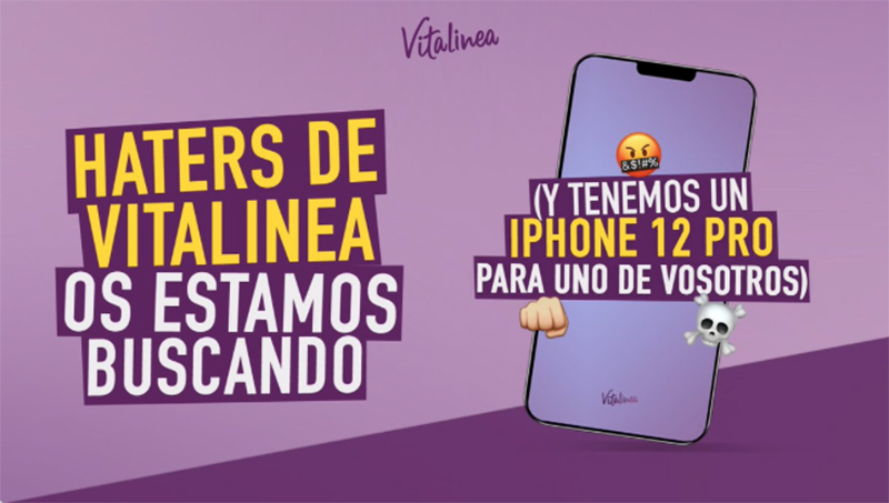 Vitalinea busca haters redes sociales noticias retail