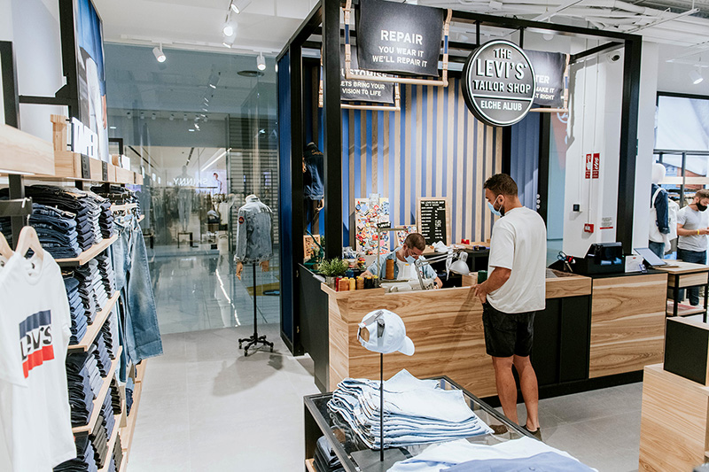 Levi's nuevo concepto tienda apertura L'Aljub Gonzalo Verdú noticias retail