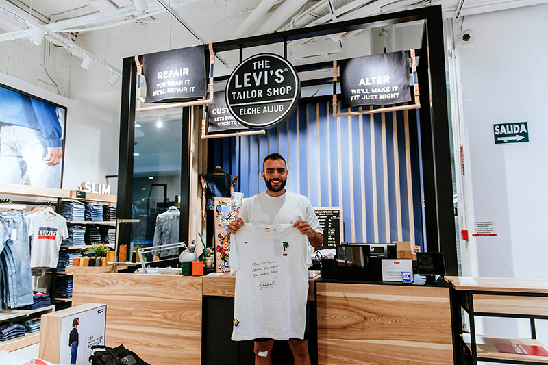 Levi's nuevo concepto tienda apertura L'Aljub Gonzalo Verdú noticias retail