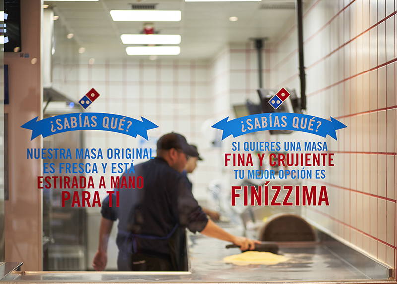 Domino's Pizza apertura San Javier Murcia restauración noticias retail