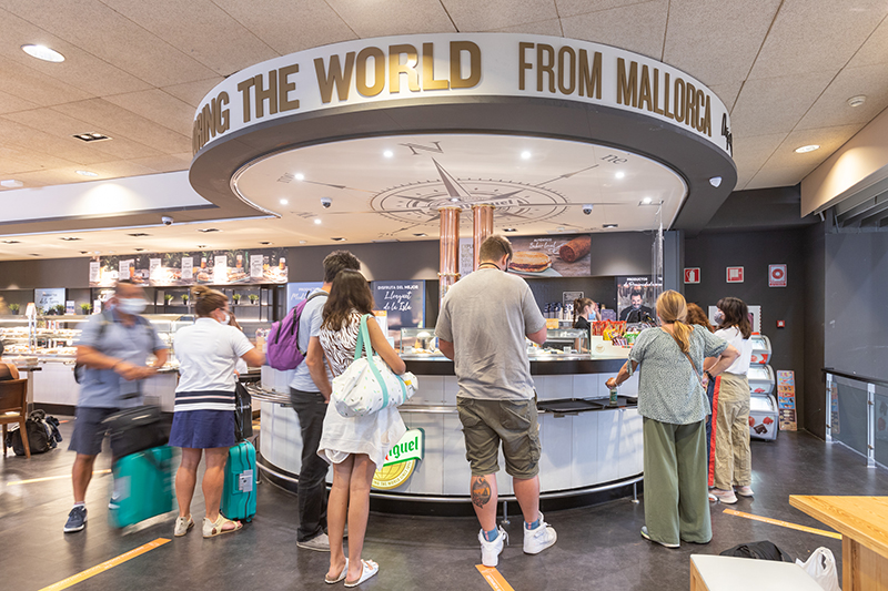 Exploring The World by Miquel Calent Areas aeropuerto Palma de Mallorca restauración noticias retail