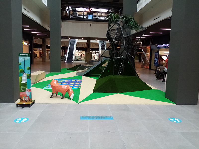 Max Center playground área de juego zonas interactivas noticias retail