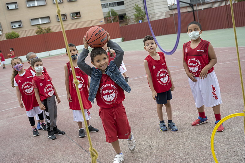 Primer Campus Social Basket Kellogg’s menores riesgo exclusión social noticias retail