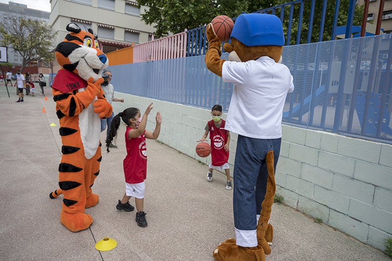 Primer Campus Social Basket Kellogg’s menores riesgo exclusión social noticias retail