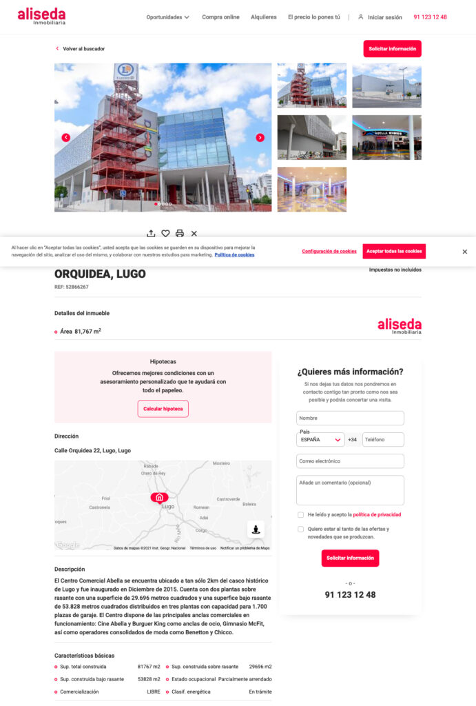 Abella en venta Aliseda noticias retail