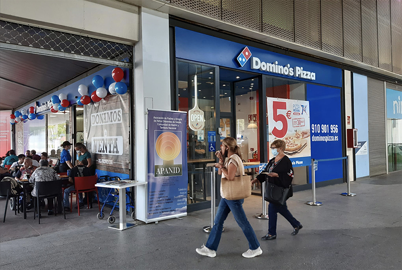 Dominos pizza Getafe 3 Madrid apertura restauración noticias retail