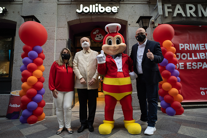 Jollibee Madrid España embajador Filipinas noticias retail