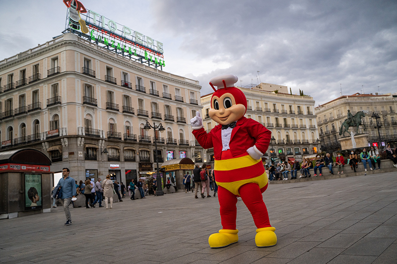 Jollibee Madrid España embajador Filipinas noticias retail