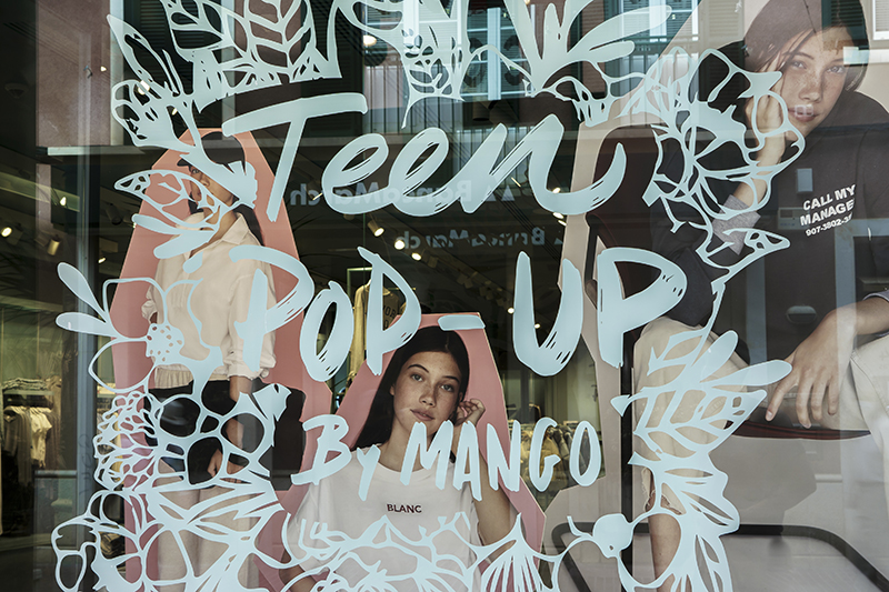 Mango tiendas pop-up línea teen apertura Granada Marbella Mallorca noticias retail