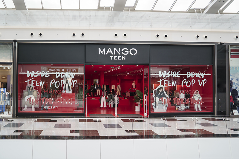 Mango tiendas pop-up línea teen apertura Granada noticias retail