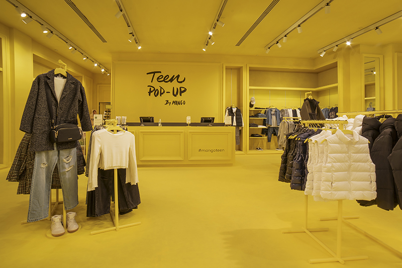 Mango tiendas pop-up línea teen apertura Marbella noticias retail