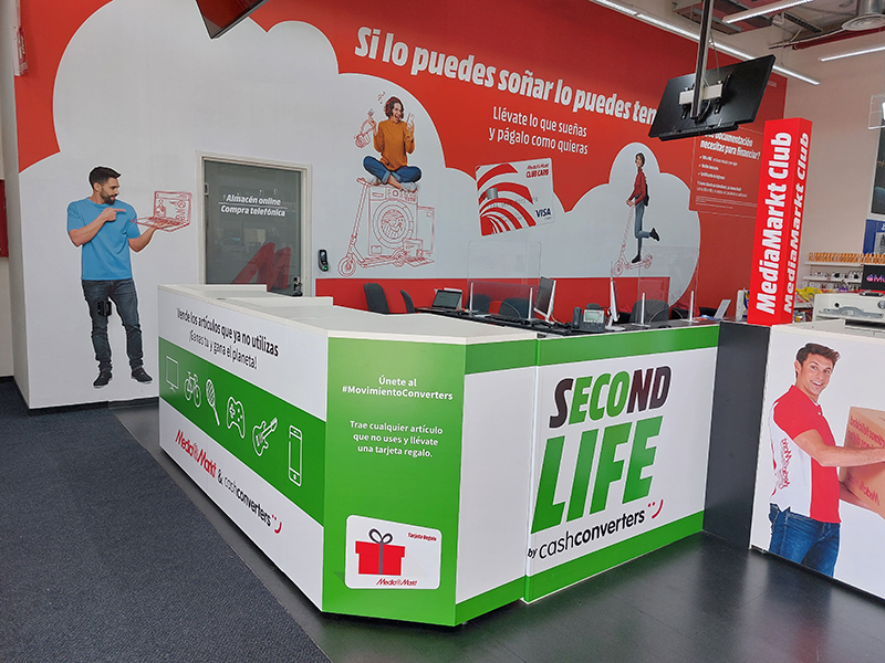 MediaMarkt Cash Converters second life noticias retail