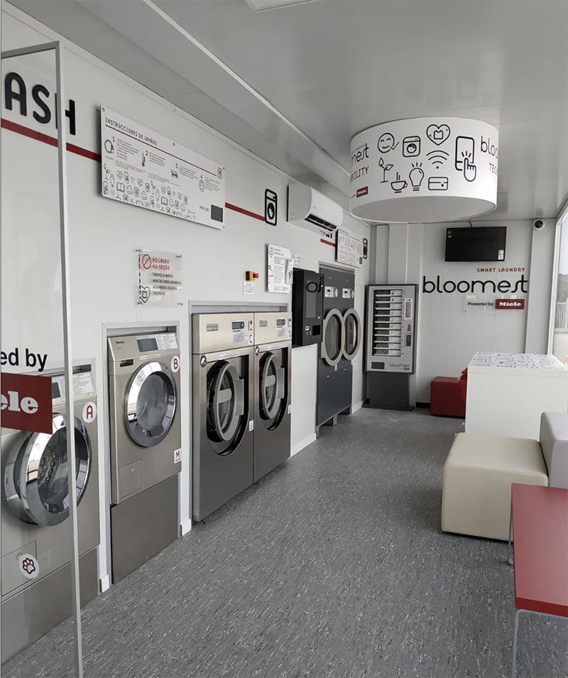 Miele lavanderias autoservicio Bloomest apertura estaciones servicio Repsol noticias retail